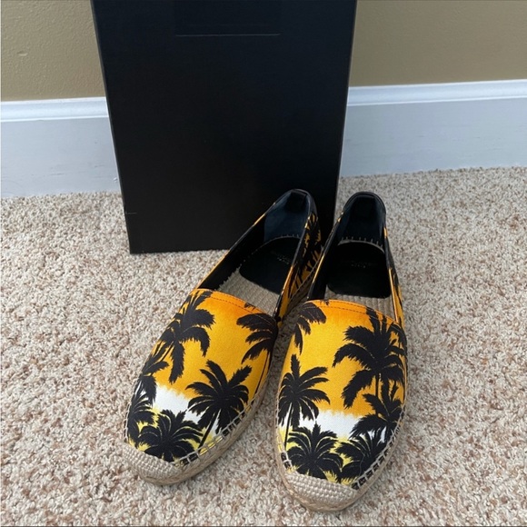 Saint Laurent Palm Tree Espadrilles Size EU 40 - Picture 4 of 5